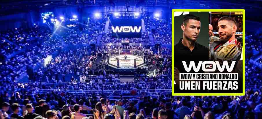 Cristiano Ronaldo llega a las artes marciales mixtas y es parte de WOW FC
