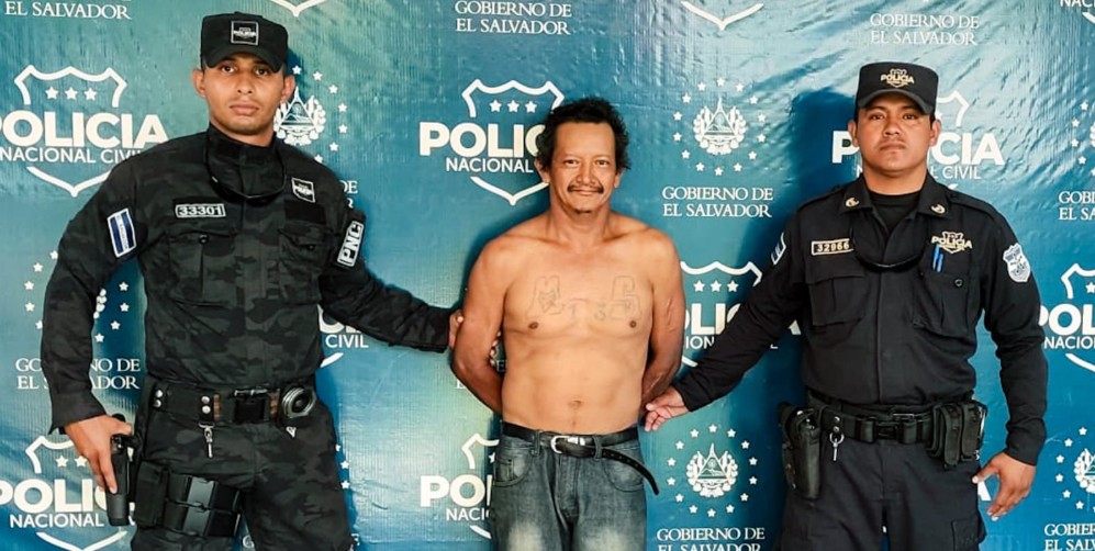 Capturan a peligroso MS en Morazán