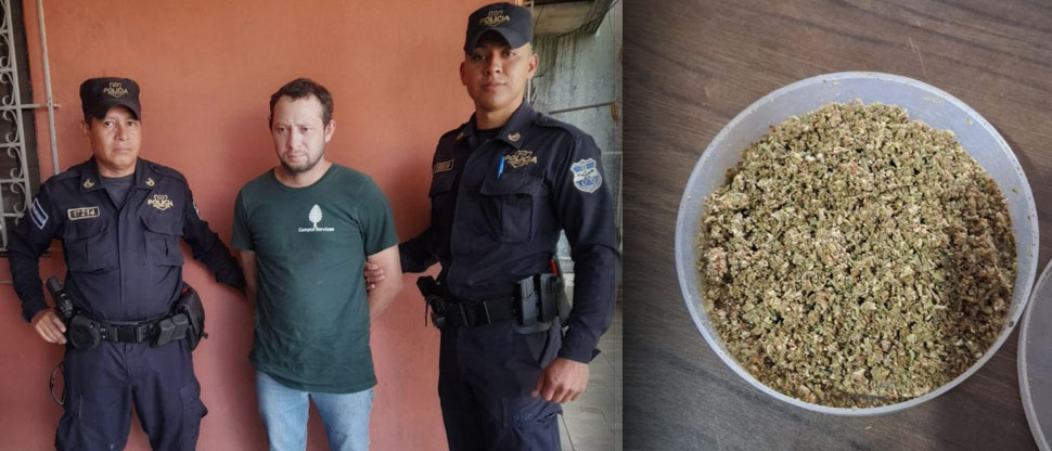 Capturan a traficante de drogas en Ahuachapán