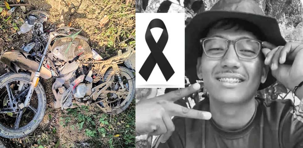 Él era Willian, joven motociclista fallecido en accidente esta mañana en Morazán