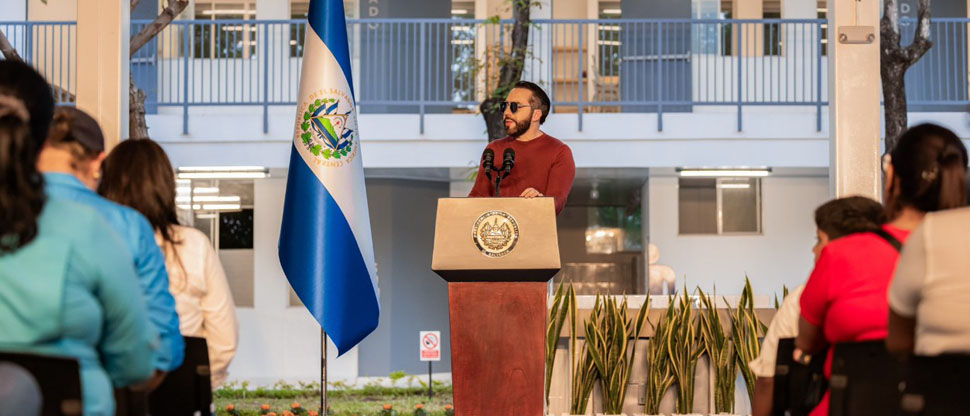 Presidente Bukele anuncia cadena nacional para inaugurar 70 escuelas renovadas