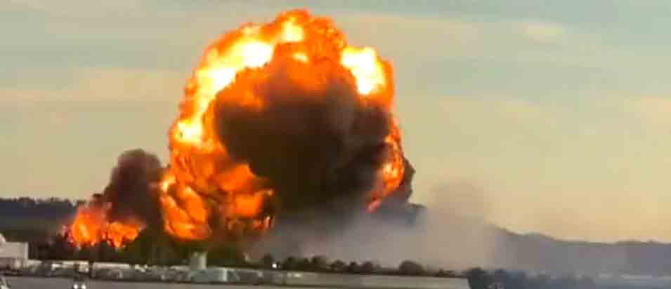 Sube a 9 la cifra de fallecidos por explosión de avión en Kentucky
