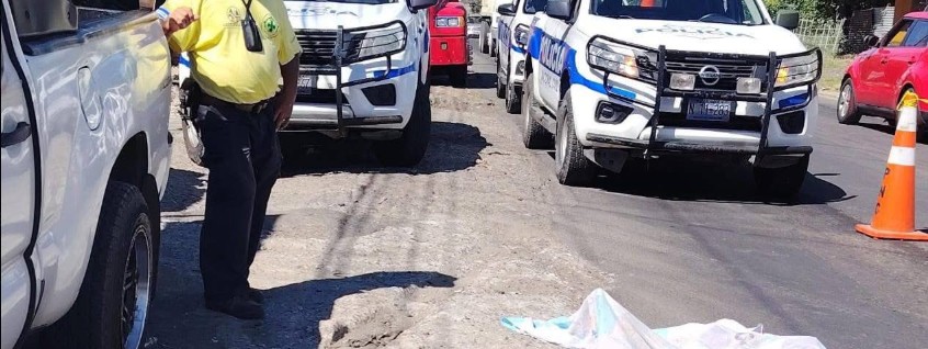 Hombre muere tras ser atropellado en carretera antigua a Nejapa