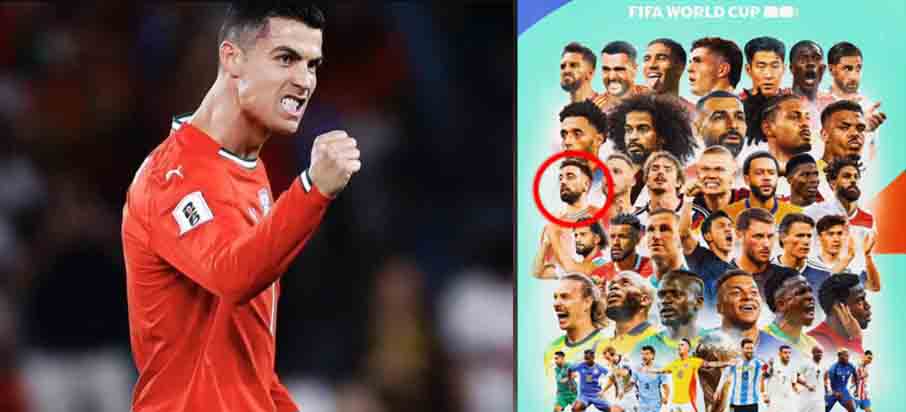 Grave error: FIFA borra poster de la copa 2026 tras comentarios negativos porque no aparece CR7