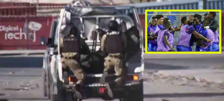 Haití lleva 4 años sin jugar futbol de local por la violencia