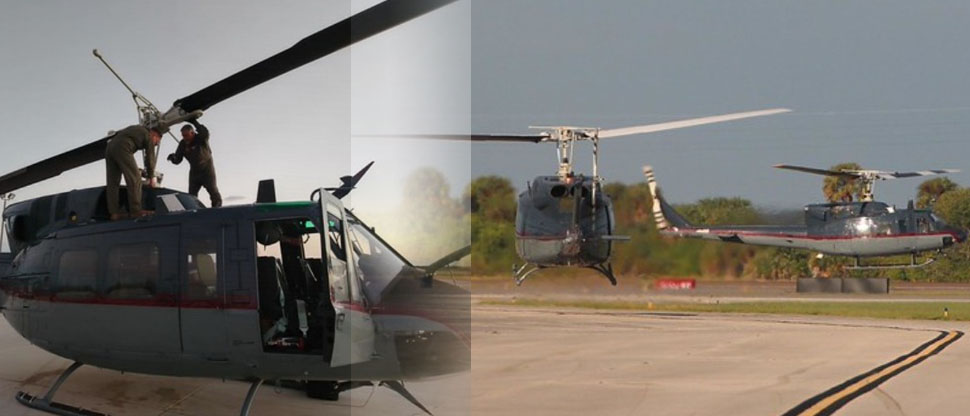 E.E.U.U. transfiere dos helicópteros al país para apoyar en misiones de seguridad