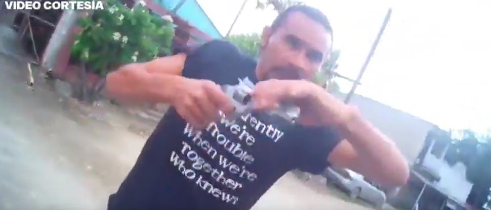 Honduras: impactante vídeo de un robo a un repartidor que terminó herido de bala