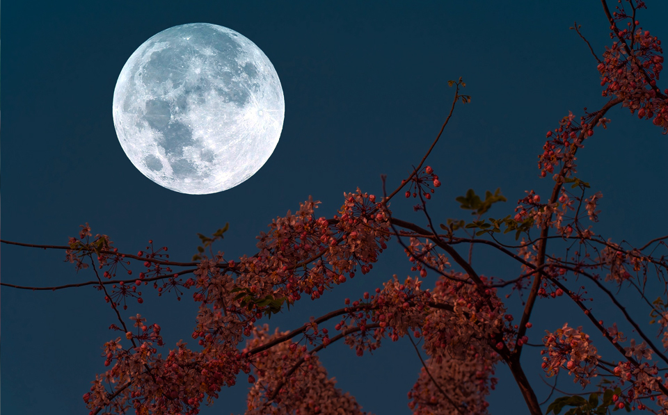 La superluna ilumina el cielo de El Salvador esta noche de miércoles