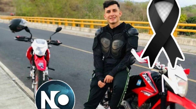 Identifican a joven motociclista que falleció tras impactar contra un poste