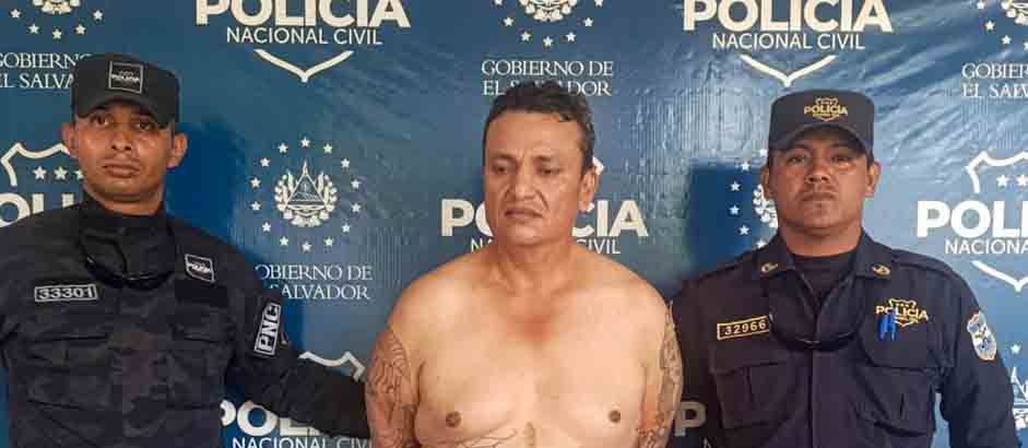 Directo al CECOT: Arrestan a homeboy de la MS en San Francisco Gotera