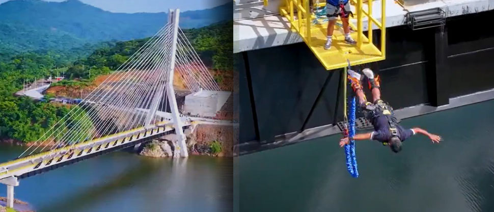 Actividad extrema en los puentes Carolina y San Antonio del Mosco