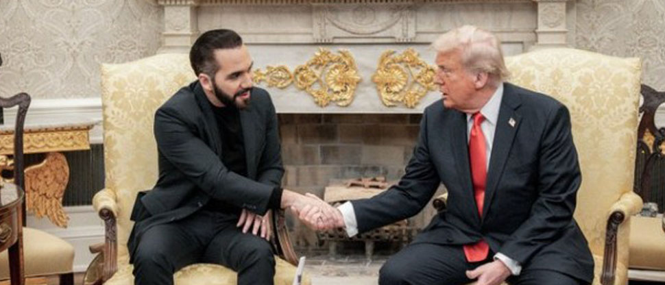 Donald Trump elogia nuevamente la política de seguridad del presidente Bukele