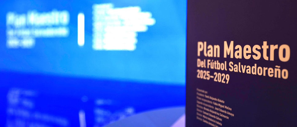 Yamil Bukele presentó su Plan Maestro para dirigir la FESFUT
