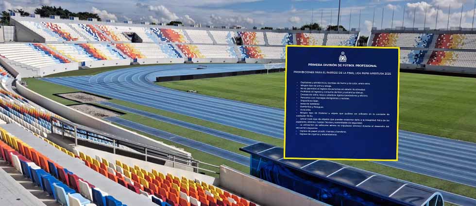 ¿Irás a ver la final Firpo vs Alianza? Pues ten en cuenta esta lista de objetos que no puedes ingresar al ‘Mágico’