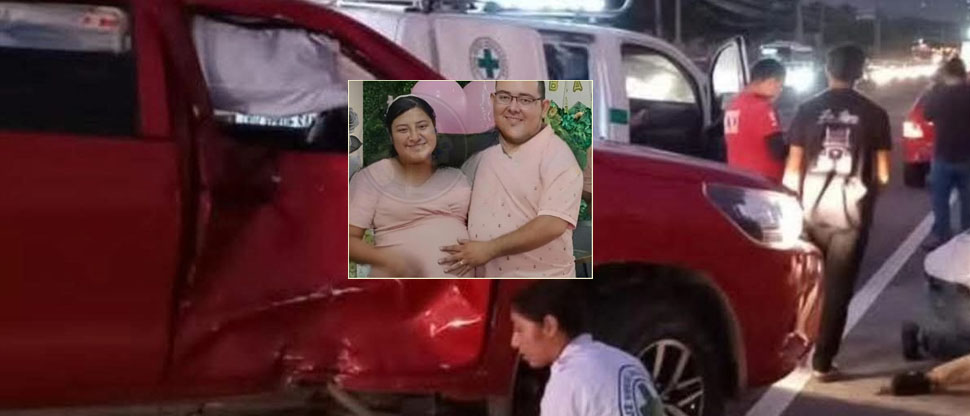 Ella era Jamín y su esposo quienes fallecieron al chocar motocicleta contra vehículo en bulevar Constitución