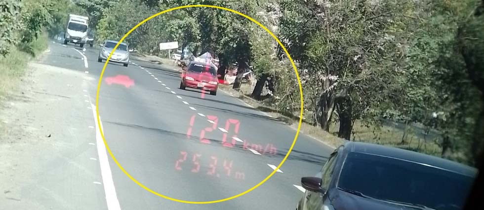 VMT implementa controles de velocidad para evitar tragedias en carreteras del país