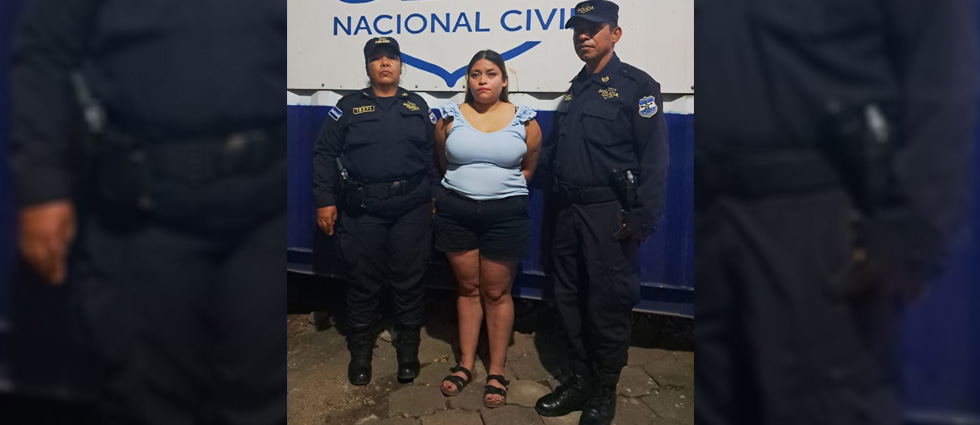 Capturan a ‘Sayper’, una homegirl del Barrio 18-R con antecedentes desde el 2017
