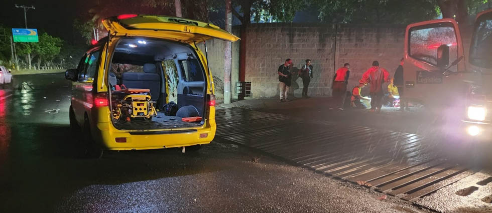 Fuerte accidente deja tres lesionados en La Libertad