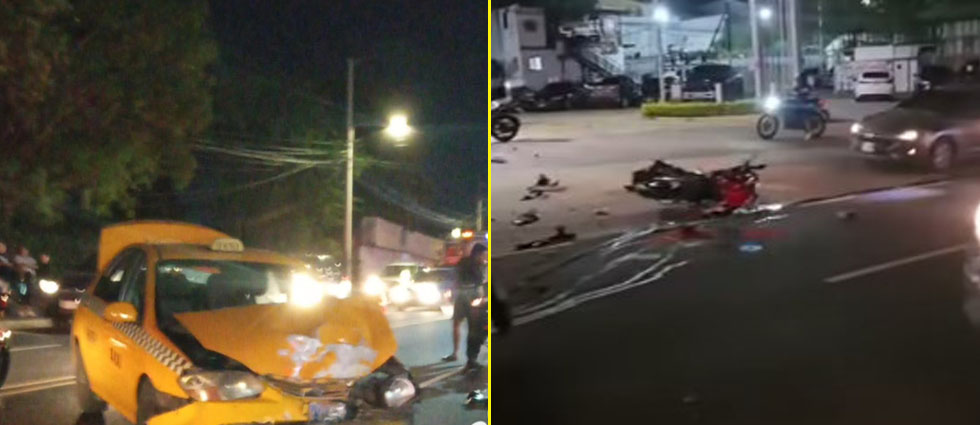Grave siniestro vial deja al menos un lesionado en San Salvador