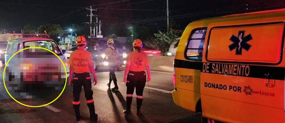 Peatón pierde la vida al ser arrollado sobre la carretera Panamericana