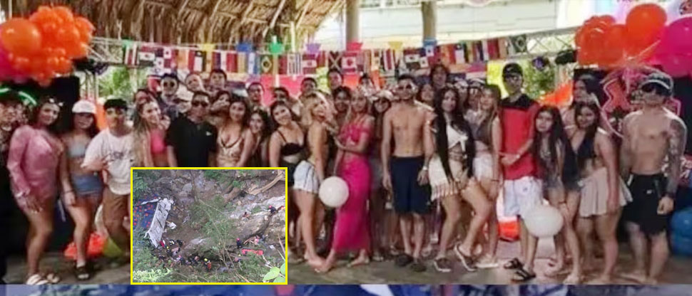Excursión de promoción termina con saldo de 17 estudiantes fallecidos en Colombia