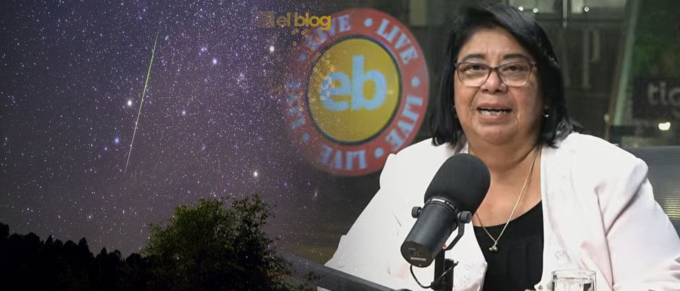 “Disfrutemos cada estación, como las lluvias de estrellas que tendremos este fin de año”, meteoróloga Sandra Martínez