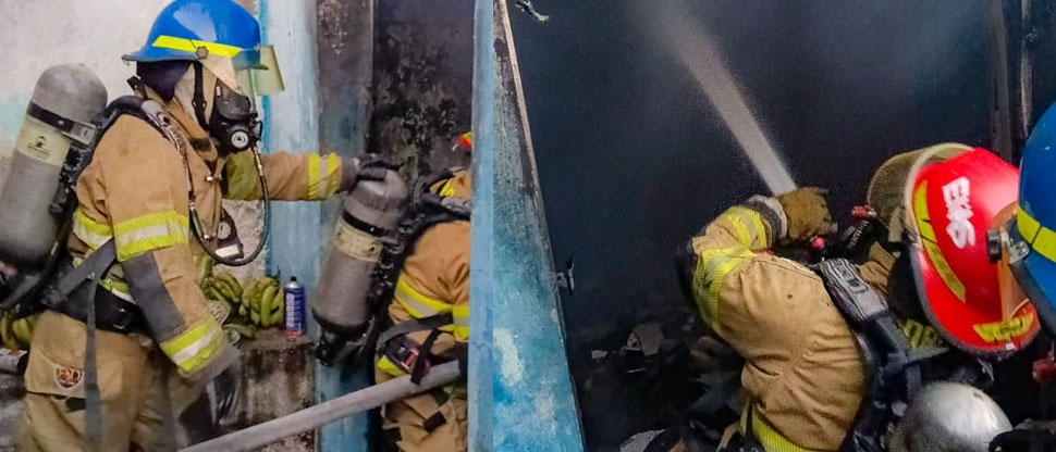 Incendio en vivienda deja una persona lesionada en San Salvador