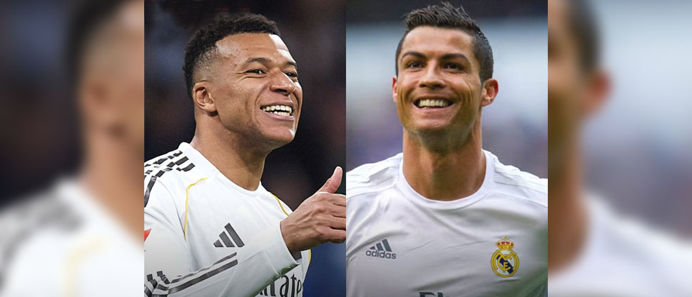 Con gol de penalti, Mbappé iguala el récord anotador de Cristiano Ronaldo con el Real Madrid