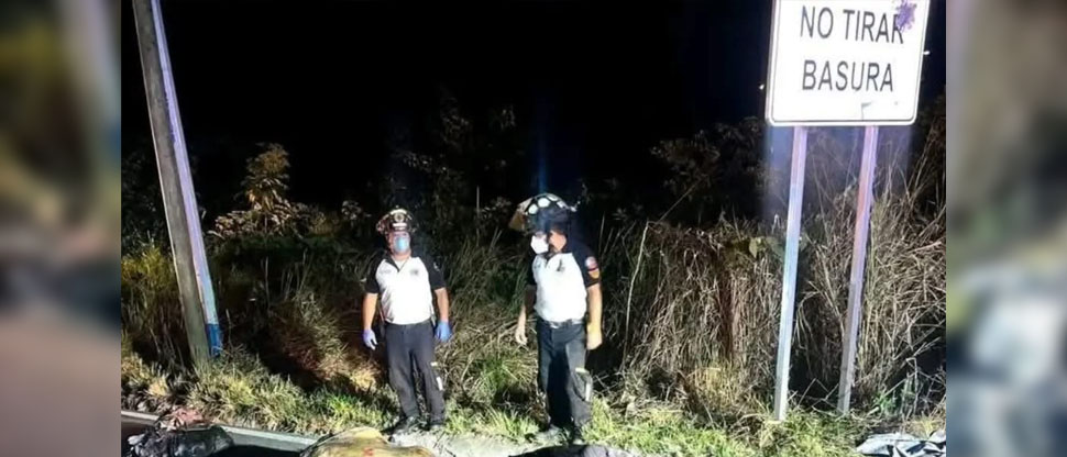 Guatemala: pensaron que era basura, pero eran tres cuerpos envueltos en bolsas plásticas