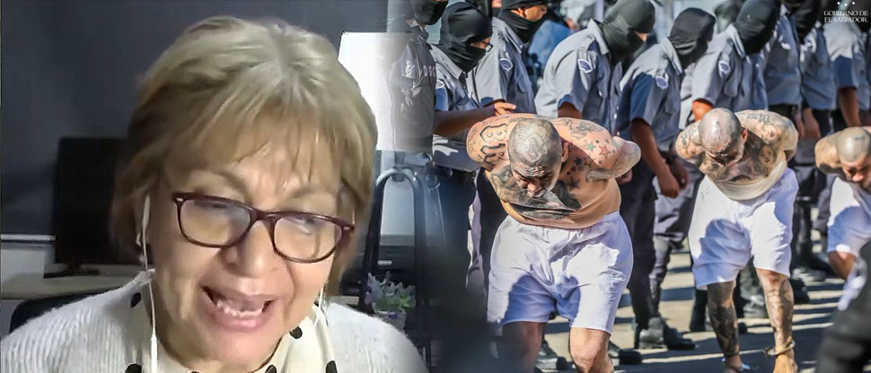 Julia Evelyn: “El régimen de excepción es para atemorizar y no para capturar a pandilleros”