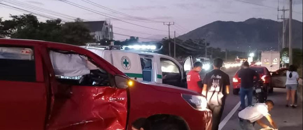 Reportan mujer embarazada fallecida tras fuerte accidente en bulevar Constitución