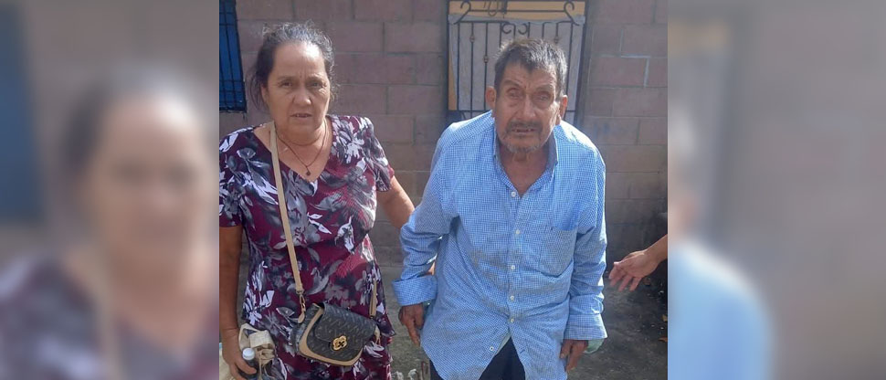 Localizan sano y salvo a anciano reportado como desaparecido en Ilobasco