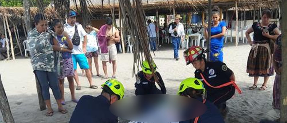 2 menores de edad fallecen arrastrados por un alfaque en Playa de Tulate, Guatemala