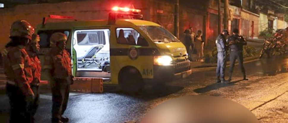 Hombre pierde la vida durante un asalto en el centro de la capital de Guatemala