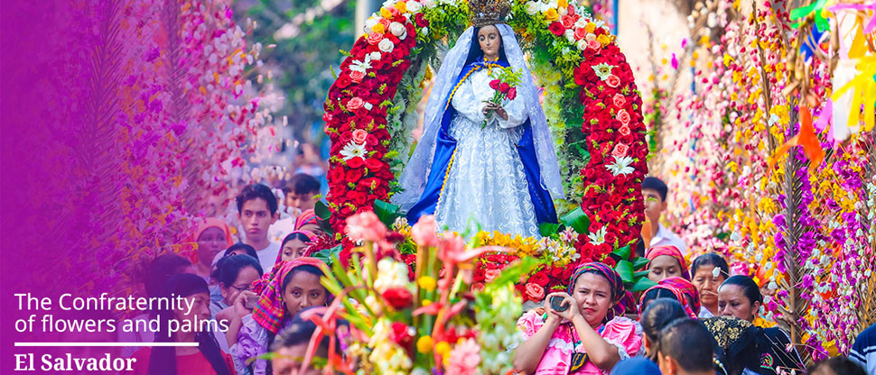 UNESCO declara Patrimonio Cultural Inmaterial el Festival de Flores y Palmas de Panchimalco