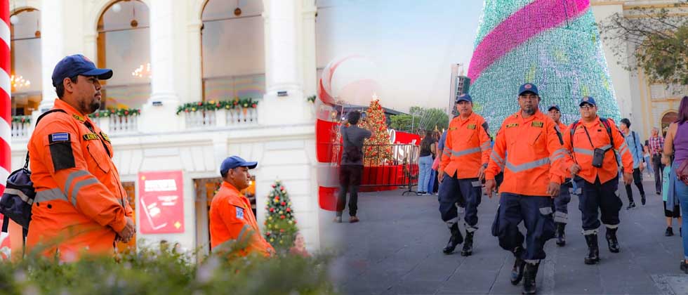 Protección Civil ha desplegado 2,500 elementos en Villa Navideña