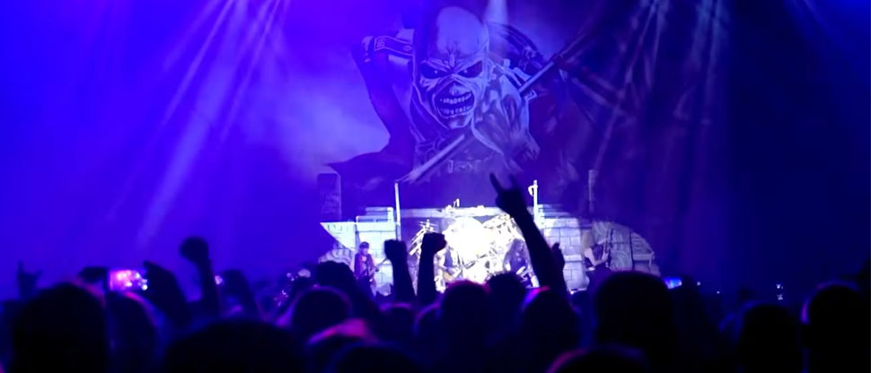 El Salvador es protagonista del video oficial en vivo del tema The Trooper de Iron Maiden