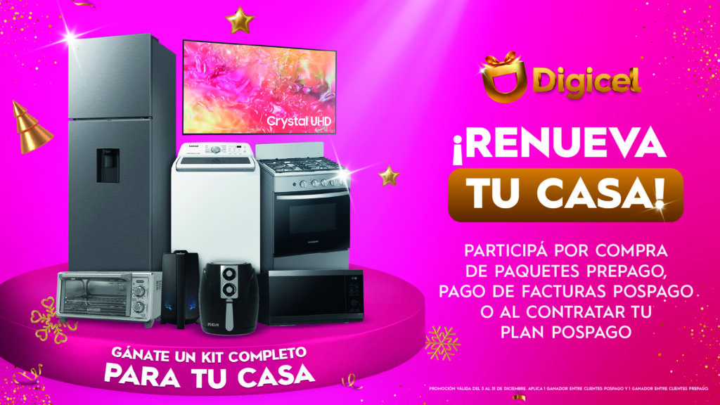 Digicel presenta DigiPremios, su promoción navideña para celebrar a sus clientes
