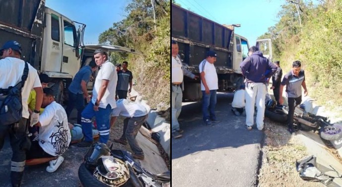 Dos personas lesionadas tras fuerte choque en Cabañas