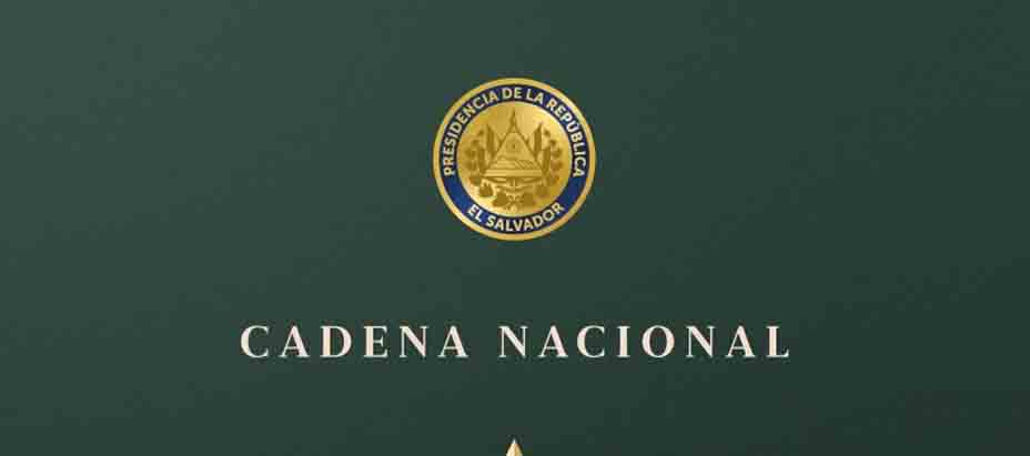 Anuncian Cadena Nacional para este martes