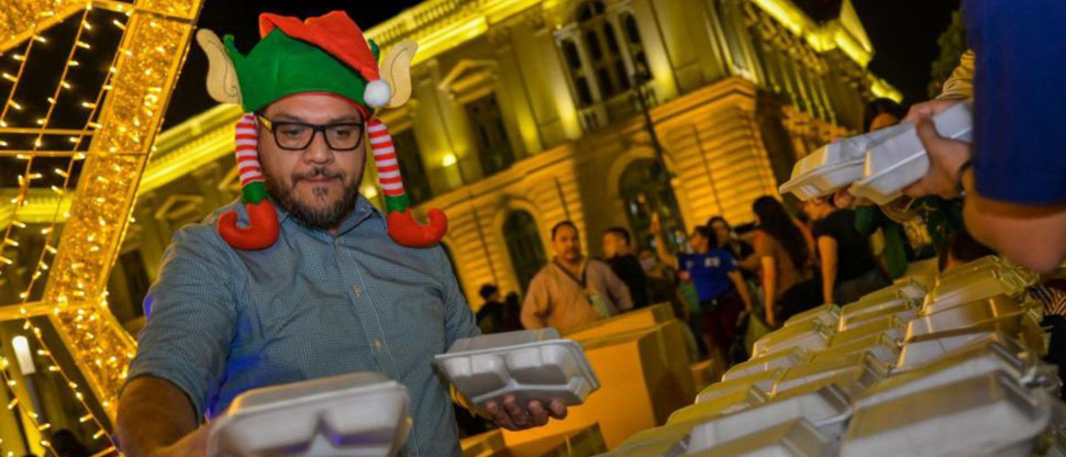 Alcaldía de San Salvador Centro entregará 5,000 cenas navideñas hoy