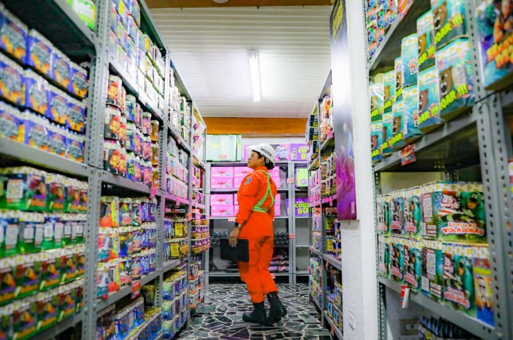 Continúan verificaciones en coheterías y ventas de juegos pirotécnicos