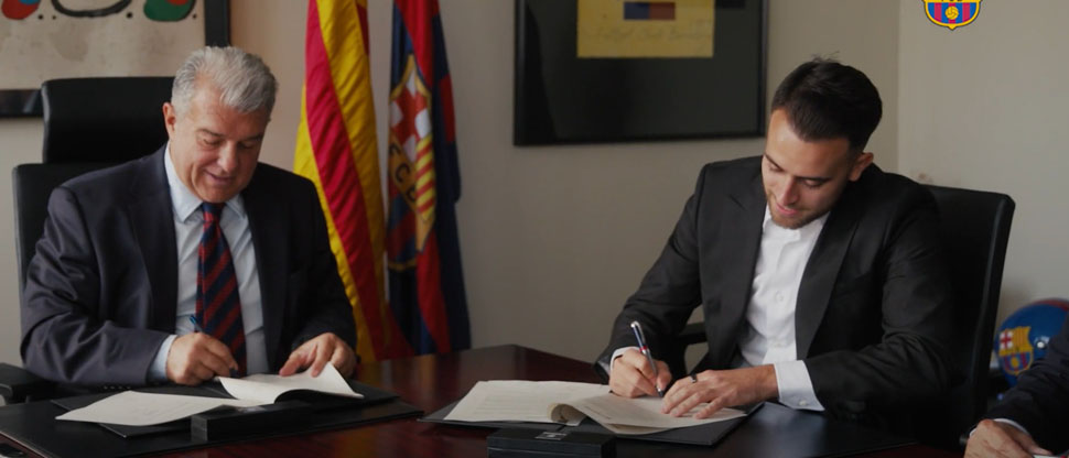 Eric García renueva con el FC Barcelona hasta 2031