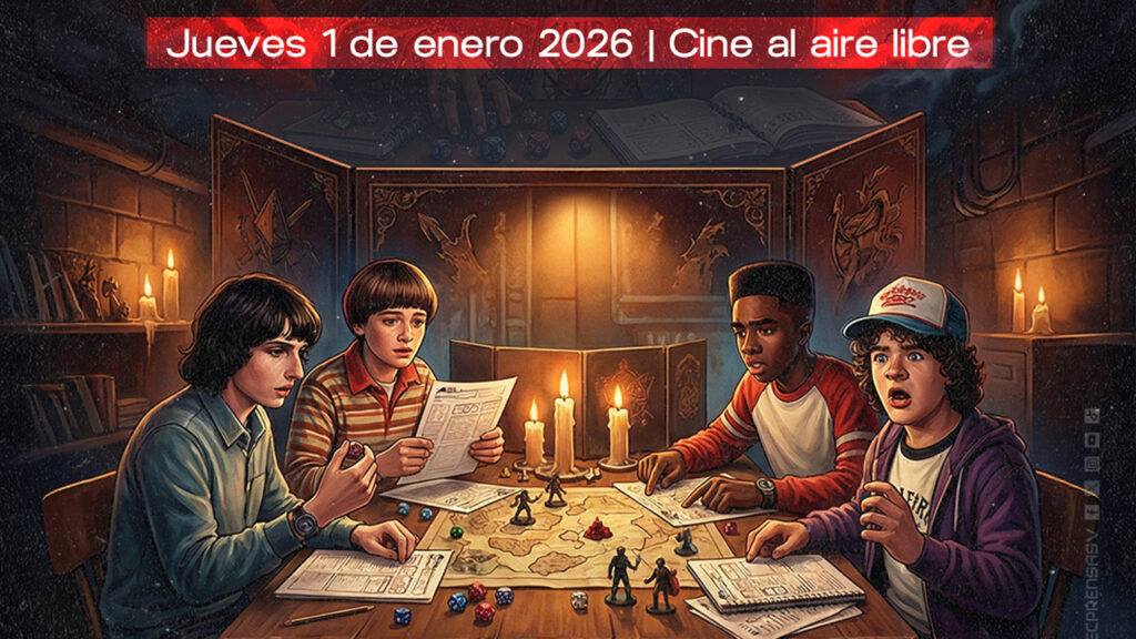 Se viene maratón de Stranger Things en cine al aire libre