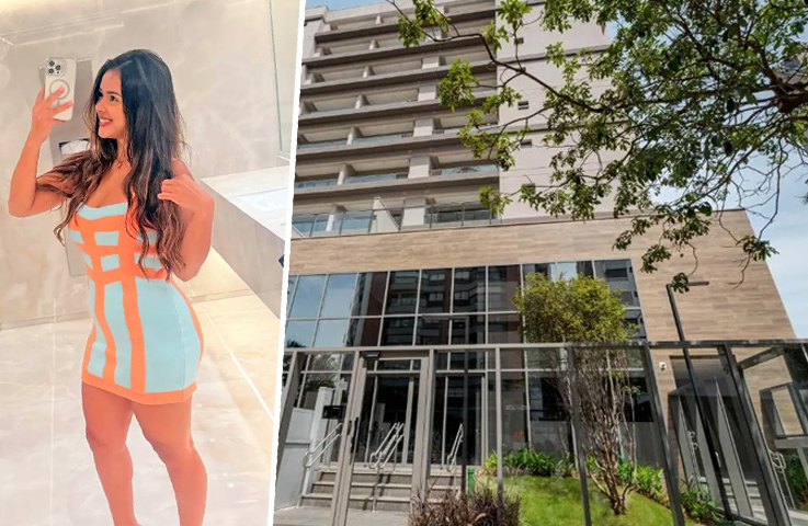 Influencer brasileña muere tras caer de un décimo piso en Sao Paulo