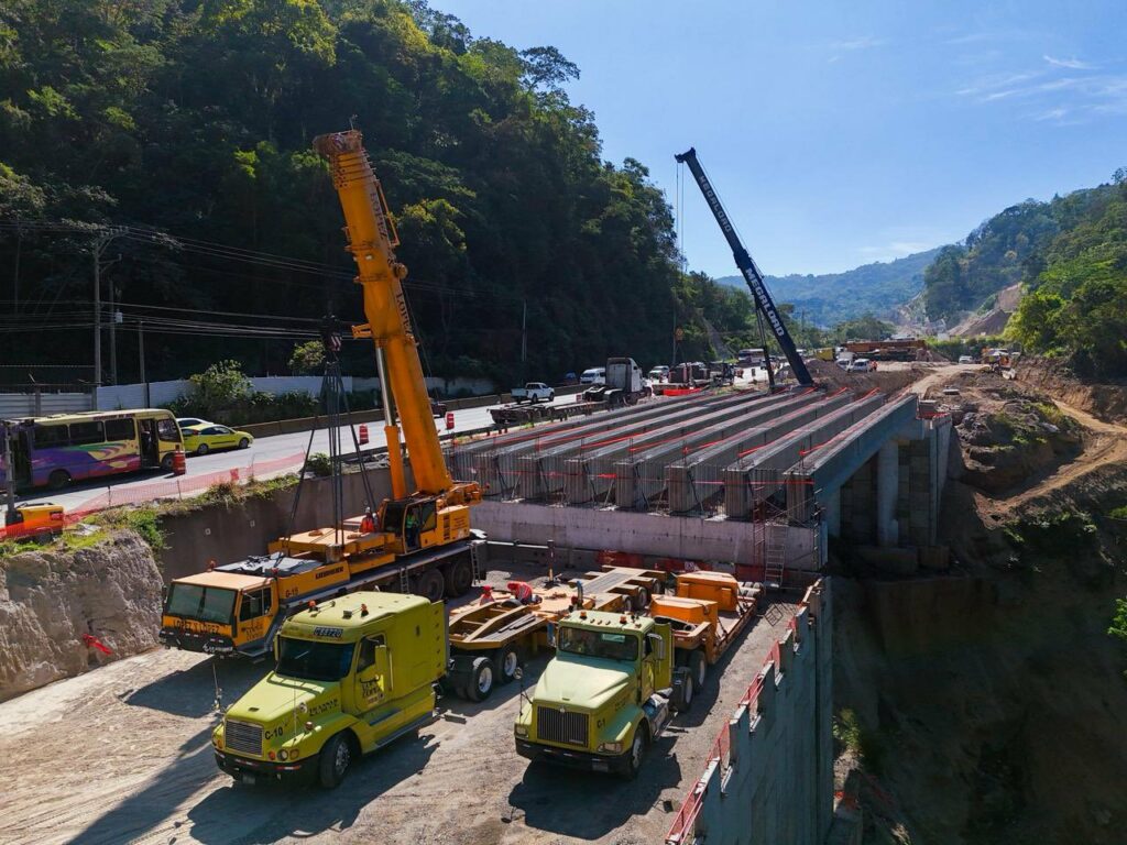 Así avanza el proyecto vial en tramo Los Chorros