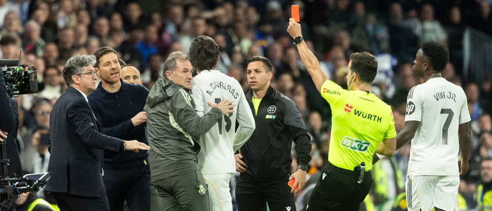 Dos partidos de sanción a Carreras, Carvajal y Endrick