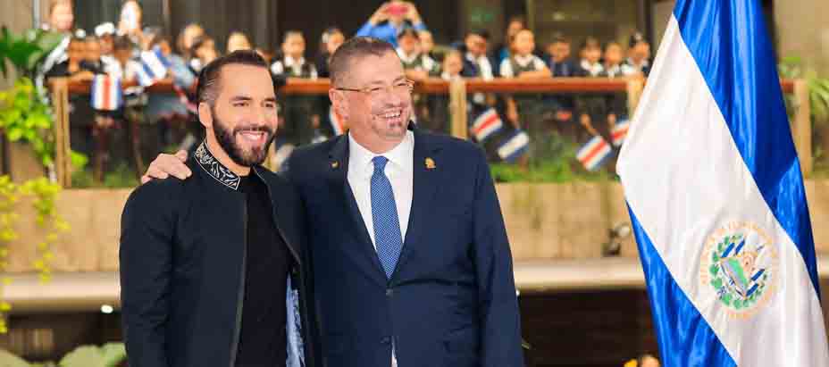 Presidente de Costa Rica visitará El Salvador este jueves