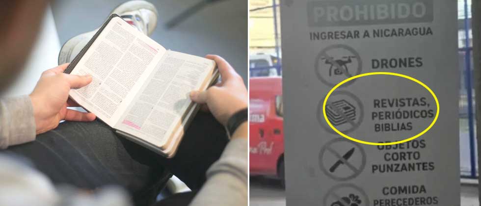Nicaragua prohíbe que extranjeros lleven Biblias a su país
