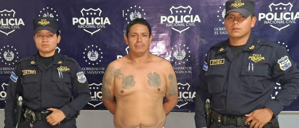 Pandillero ocultó sus tatuajes para evitar la justicia y fue capturado